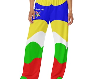 OES Personalized Wide-leg Lounge Pants
