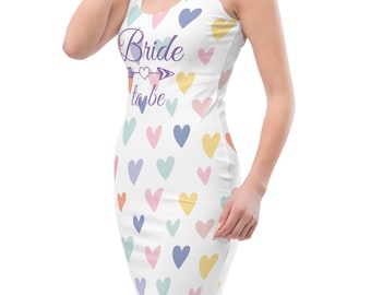 Bride 4 Hearts "Personalized" Bodycon Dress