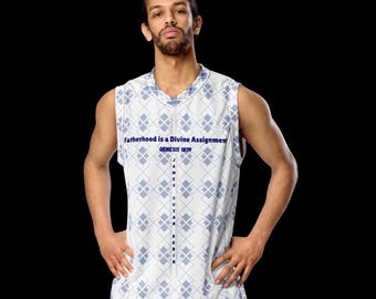 Fatherhood Personalized Basketball Jersey