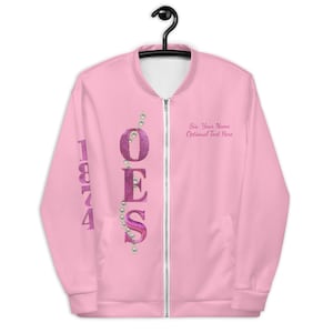 OES Member Pink Jacket - Pick your Star and Pentagon