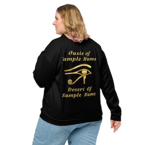 DOI Daughter Bomber Jacket personalized - Black
