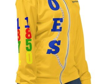 OES Jacket, 1850 or 1874 Yellow personalized - choose Star