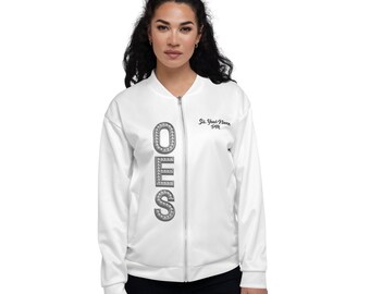 OES Matron Jacket white / silver - 1850 or 1874.  Pentagon up or down Star