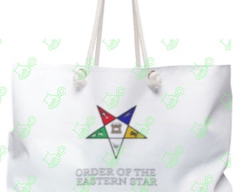 OES Member Tote Personalized Bag Style #1 - 2 sided Design