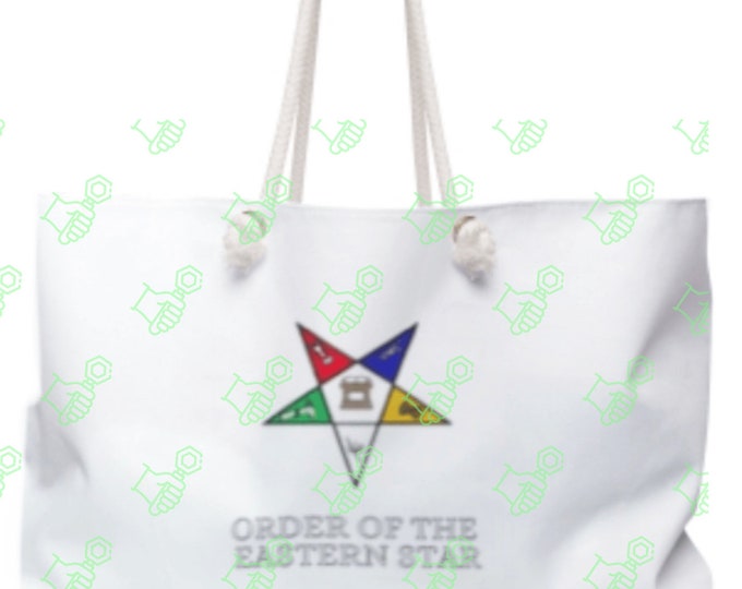 Featured listing image: OES Member Tote Personalized Bag Style #1 - 2 sided Design