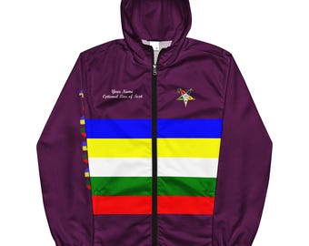 OES Past Matron Purple windbreaker 1850 or 1874