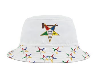 OES Matron Star 2 Bucket Hat