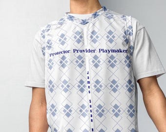 Protector Provider #Dad Personalized Basketball Jersey