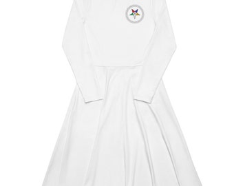 OES Member White midi dress