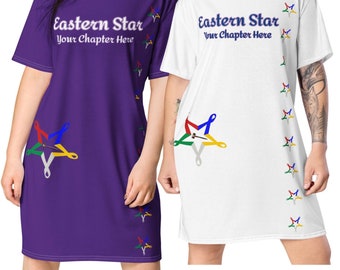 OES Matron Personalized T-shirt dress