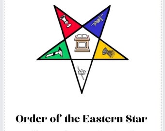 OES Eastern Star Hardcover Journal