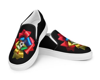 OES 1850 slip-on canvas shoes - Black