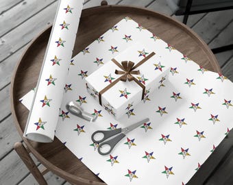 Eastern Star Gift Wrap Papers