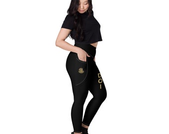 DOI Black Leggings