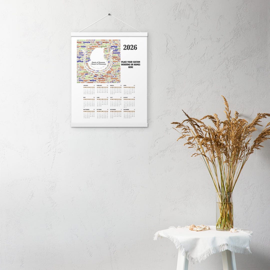 Daughter 2026 Poster Calendar Etsy Il 646a 
