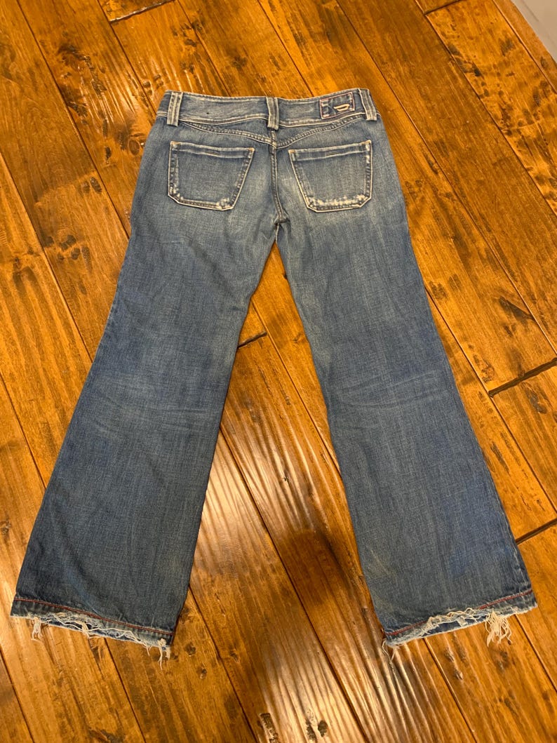 DEADSTOCK - Vintage 90s/Y2K Light Wash CRAZY HORSE High Waisted Tapered Leg Denim Jeans - 8 main image 0
