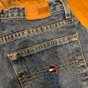 Vintage Tommy Hilfiger Y2k 90er Jahre Denim Jeans Bootcut