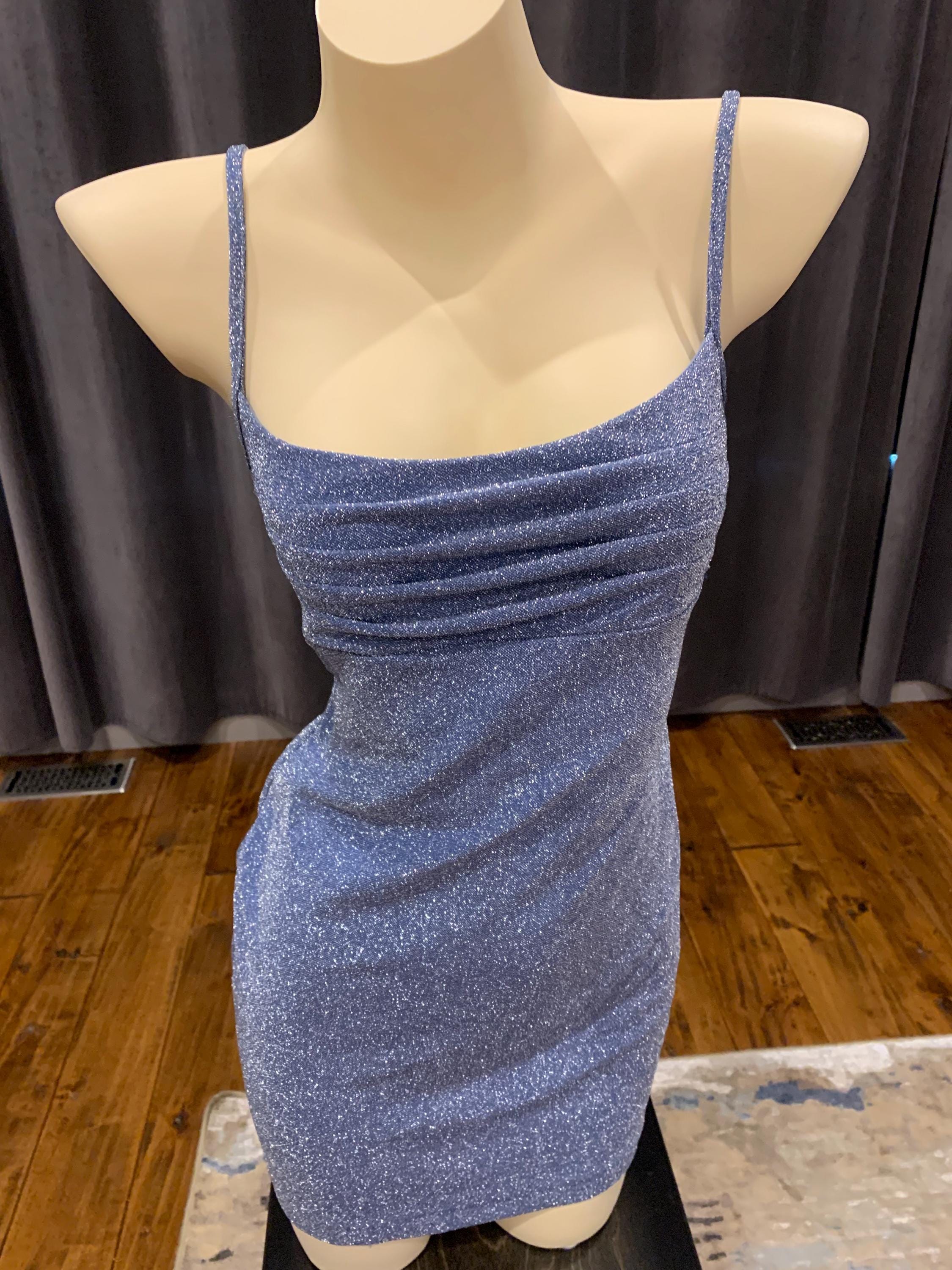Y2k Glitter Dress - Etsy Canada