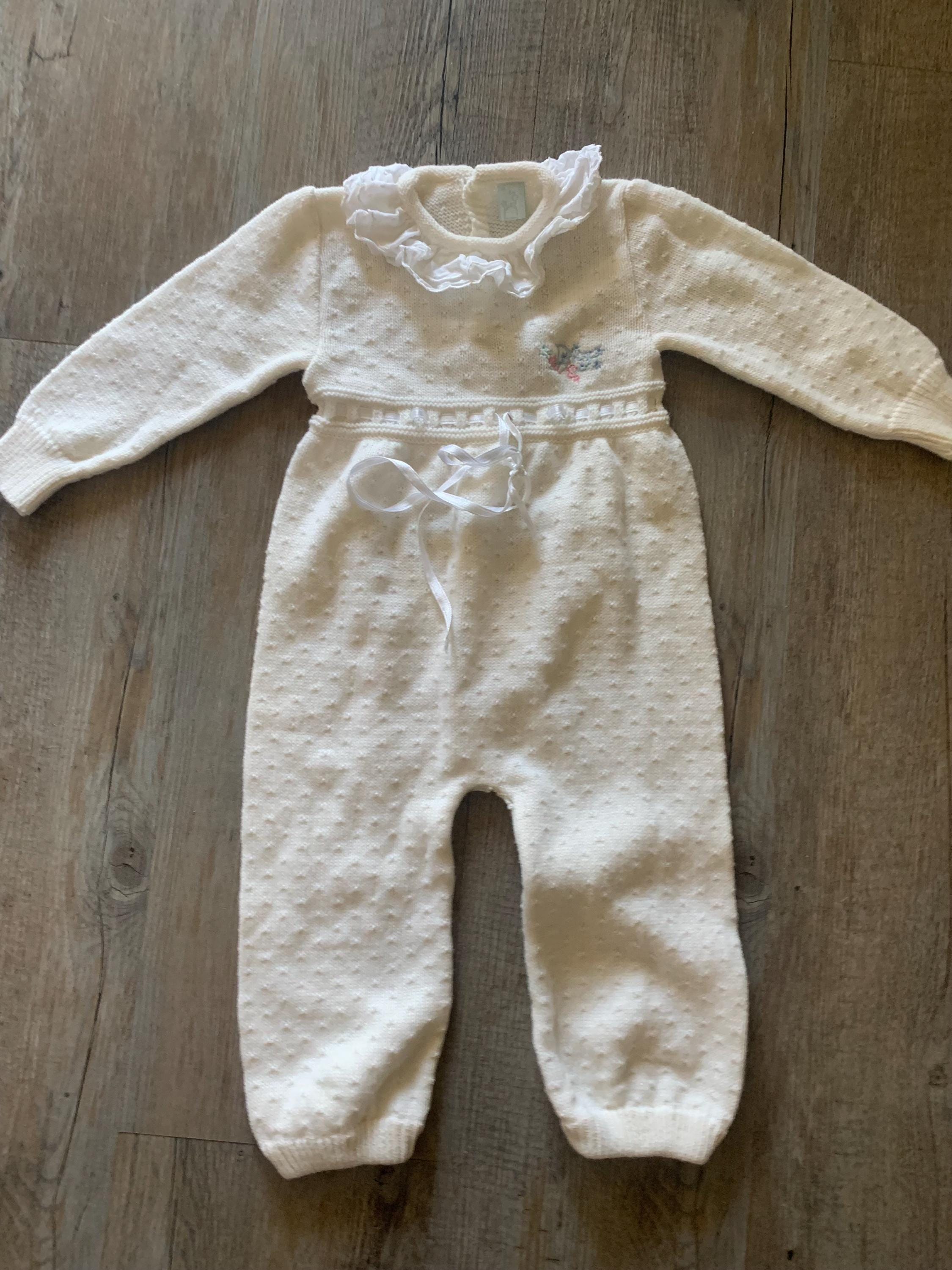 babydior ワンピース Gorgeous Baby Dior Knit Onepiece Designer Baby Clothing Vintage - Etsy