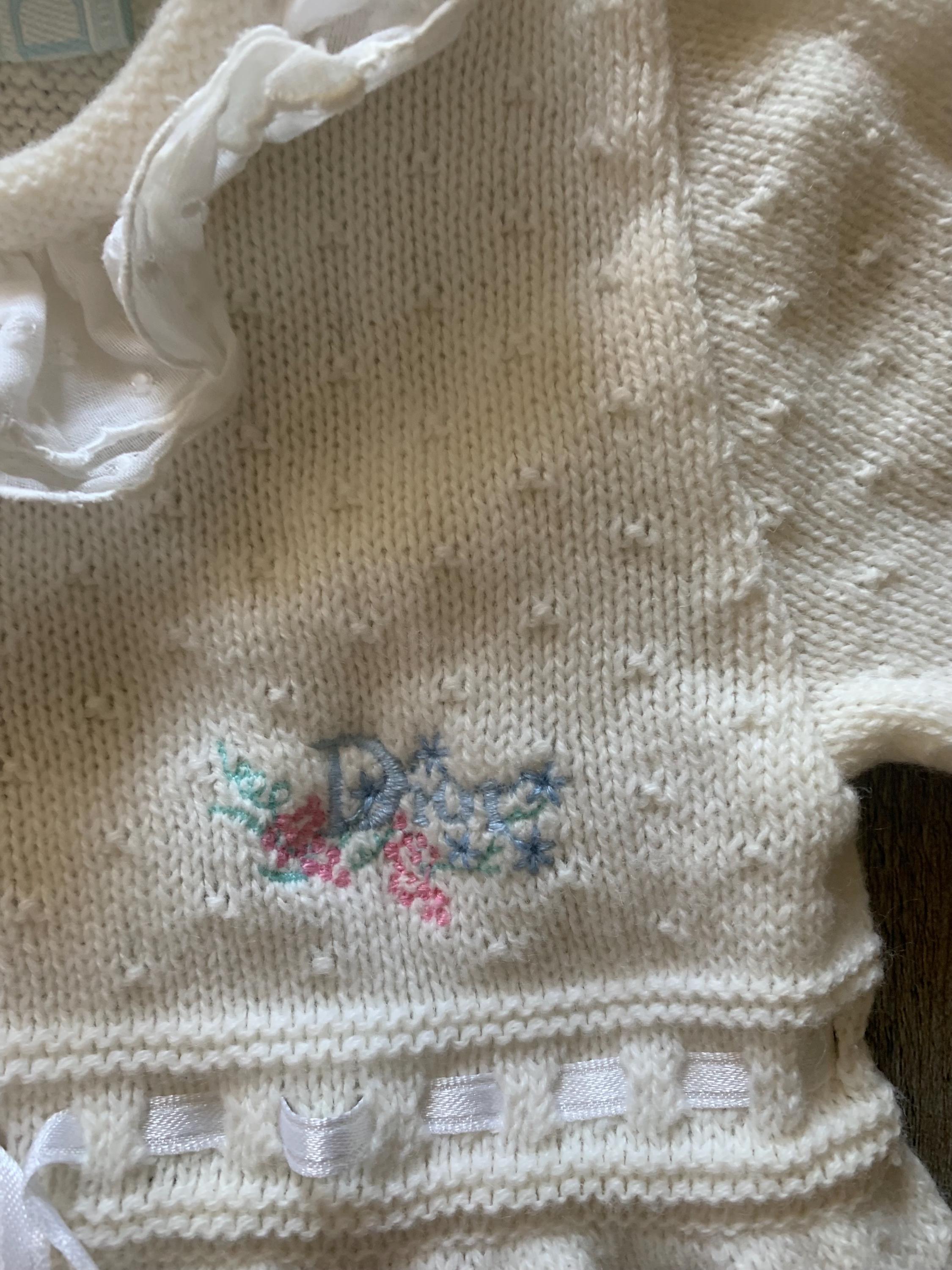 Gorgeous Baby Dior Knit Onepiece Designer Baby Clothing Vintage - Etsy