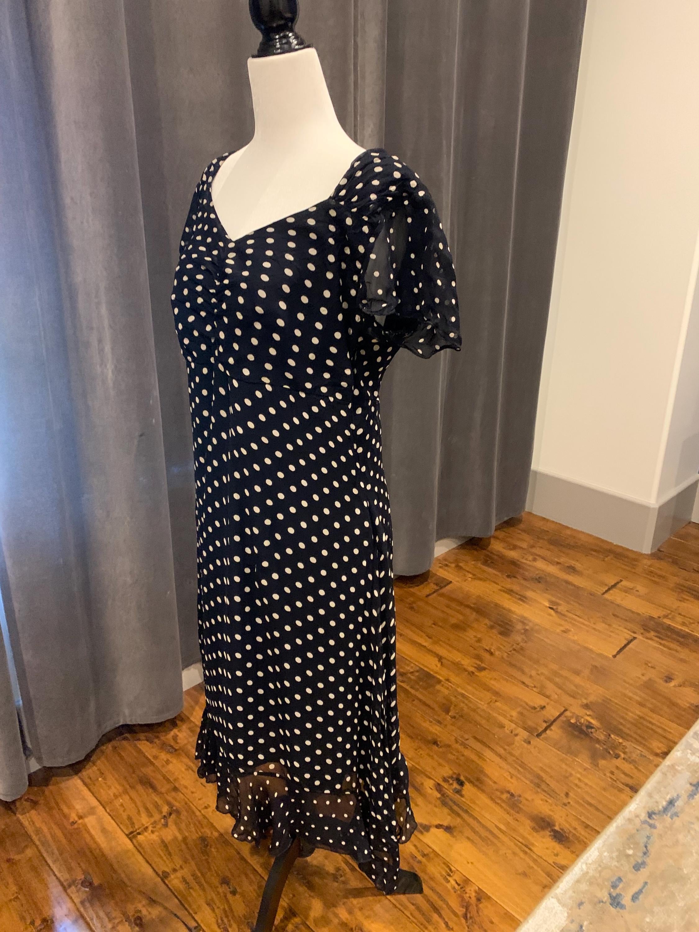 beth dutton brown polka dot dress Brown Midi Dress Halter Cut-Out Bodycon Dress – ZINNTRA