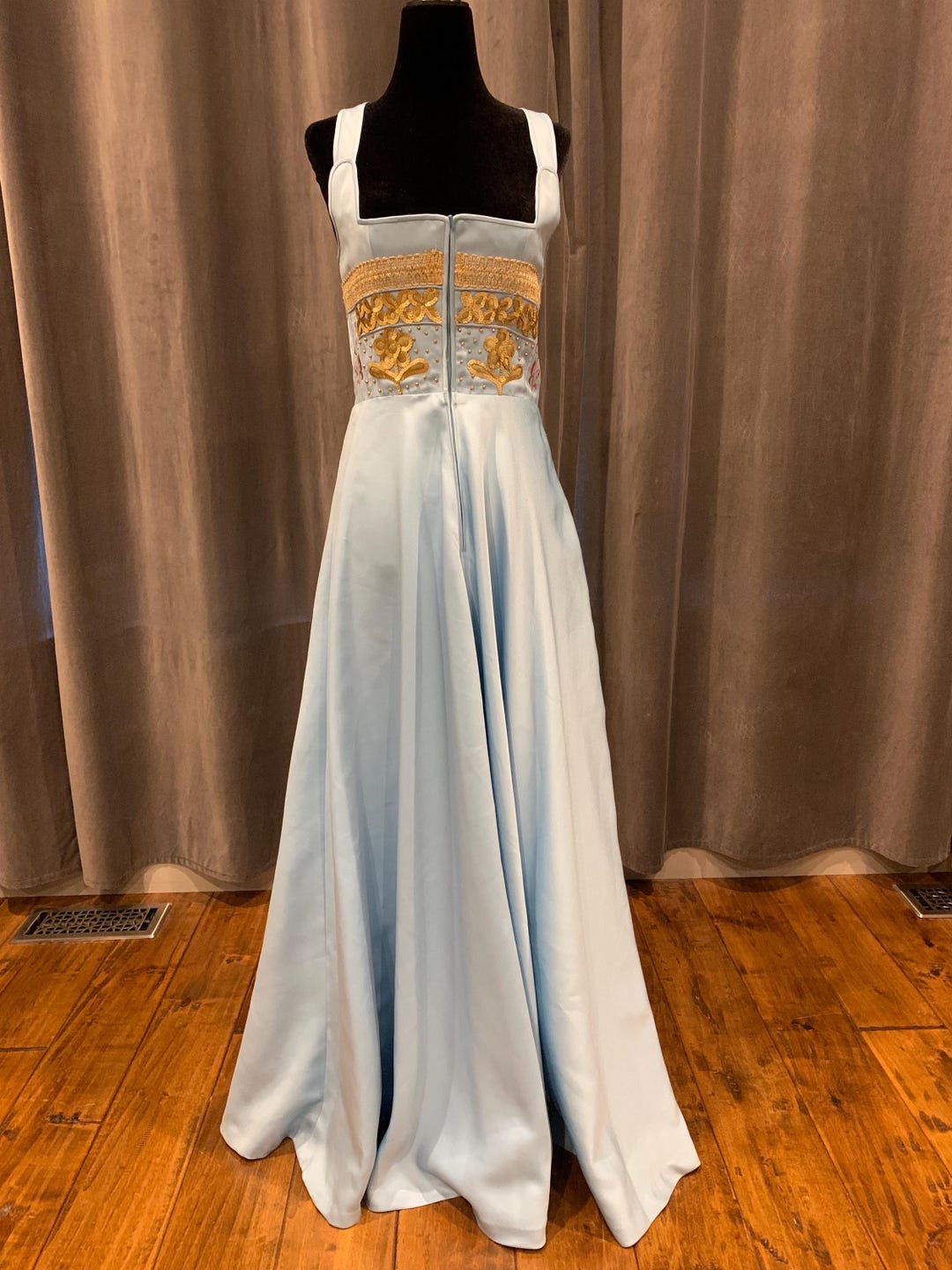 prom dress consignment near me A Line Tulle Floral Lilac Dresses Straps Sleeveless Stylish Neck Design 👌 blue dresses Style:Black(Tiered)
