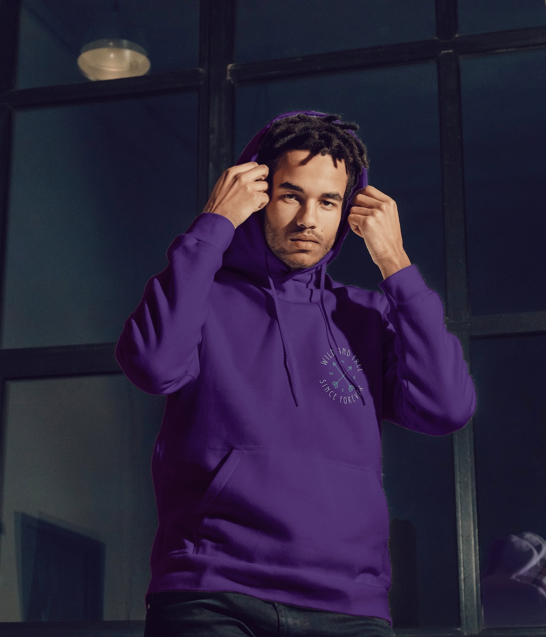 mens purple jordan hoodie