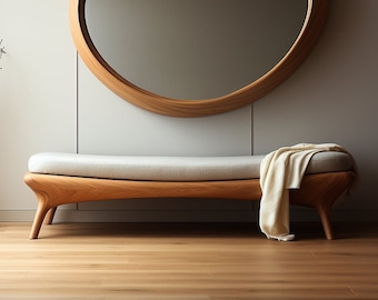 bench , bench with cushions, bench for the living room, bench for the bedroom,