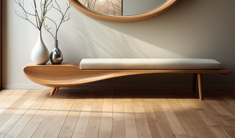 bench for the bedroom, bench for the living room, bench with cushions, bench with cushions. image 3