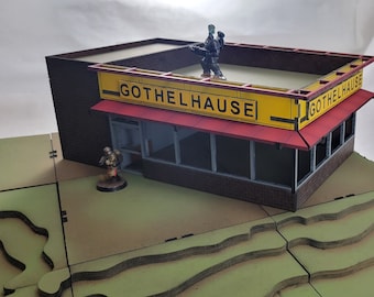 Store for 28mm-32mm Miniature Wargaming Terrain