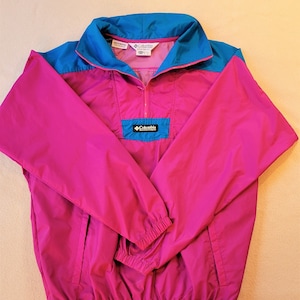 Vintage Early 1990s Unworn? Columbia Youth Pink/blue Colorblock 1