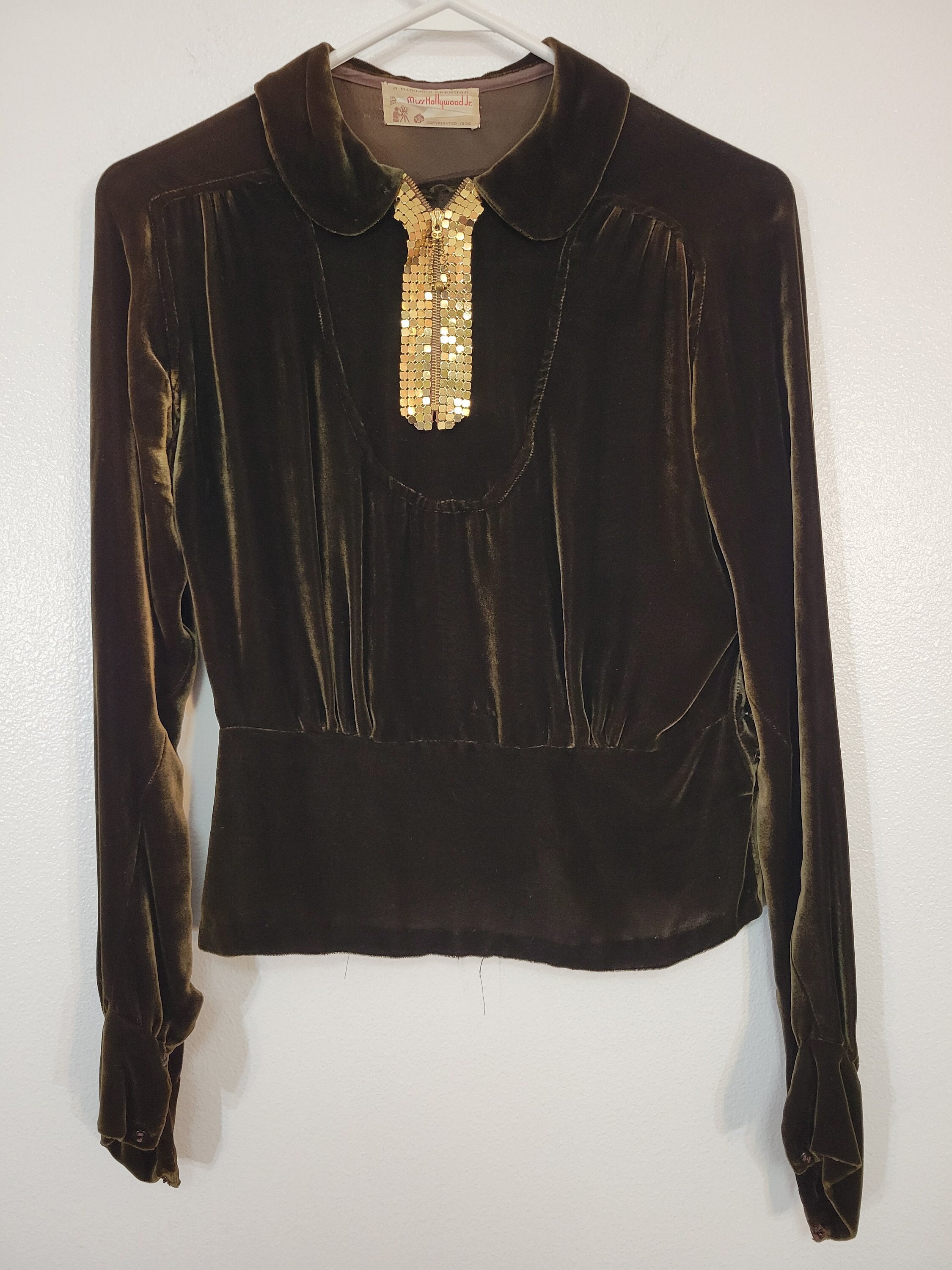 1930s Quarter Zip - Etsy