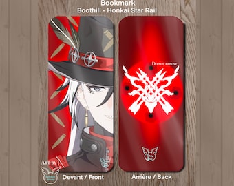 Boothill Bookmark - inspired by Honkai Star Rail