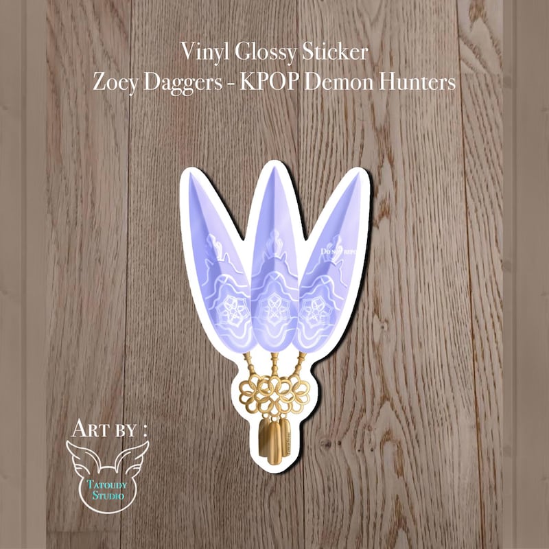 Zoey's weapon kpop demon hunters Etsy France