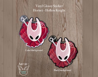 Hollow Knight Inspired Vinyl Hornet Sticker | Fanart