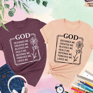 God Shirt, God Is Good Shirt, Cute Christian Shirt, Faith Shirt, Religious Gift, Blessed Shirt, God Sweatshirt, God Loves You, Christian Tee