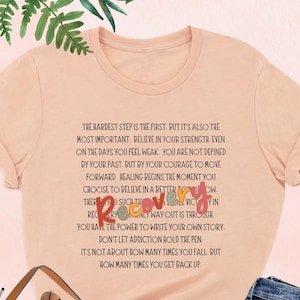 Recovery Shirt, No Shame in My Recovery Game Shirt, Addiction Recovery Shirt, Sobriety Shirt, Rehabilitation Counselor Shirt, Therapy Gift