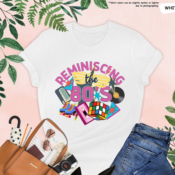 T-Shirt Années 80 Retro - Déguisement Halloween Fête