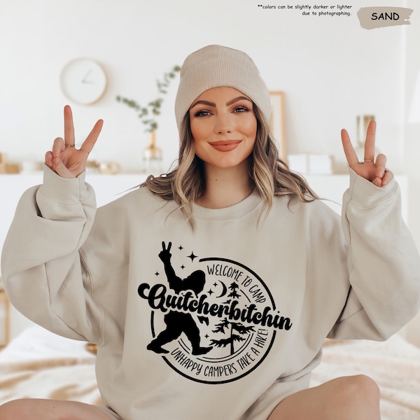 Camp Quitcherbitchin Sweatshirt main image 0