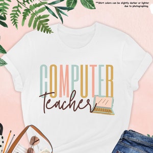 Computer Teacher Shirt, Computer Teacher Gift, Technology Teacher Shirt, Back To School Shirt, Coder Shirt,Programmer Shirt,Programming Gift