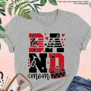 Band Mom Shirt, Marching Band Mom Shirt, Band Shirt For Women, Band Mama Shirt, Gift For Mom, School Mom Shirt, Mom Life Shirt,Band Mom Gift
