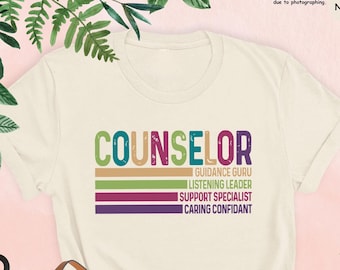 Counselor Shirt, Counselor Life Shirt, School Counselor Shirt, Counselor Gift, Counselor School Tee, Counseling Shirt, School Counselor Gift