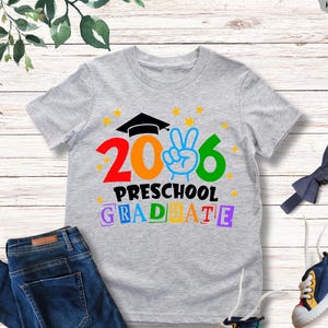 Preschool 2026 Graduation Shirt, Preschool Graduate Shirt, Prek Graduation Shirt, Kid Graduation,Graduation Shirt For Kid,Last Day Of School