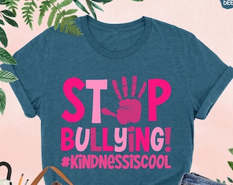 Stop Bullying Shirt, Anti Bullying Shirt, Kindness Shirt, Pink Day Shirt, Pink Shirt For School, End Bullying Shirt, School Counselor Shirt