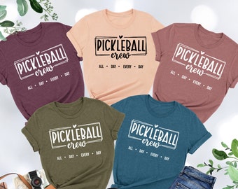Pickleball Crew Shirt, Pickleball Team Shirt, Funny Pickleball Shirt, Pickleball Gift, Pickleball Player Tshirt, Pickleball Lover Gift Shirt