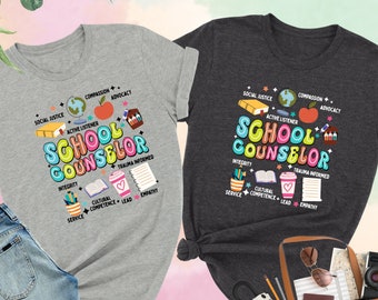 School Counselor Shirt, Counselor Gift, Back To School Shirt, Gift For School Counselor,  Counselor Tshirt, Counselor Appreciation Gifts