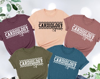 Cardiology Squad Shirt, Cardiac Nurse Shirt, Cardiology Tshirt, Nurse Team Shirt, Cardiology Clothing, Cardiology Student, Cardiologist Gift