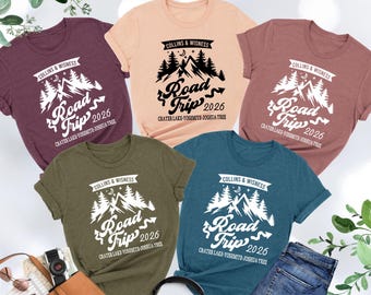 Custom Road Trip Shirt, Road Trip 2026,Family Road Trip Shirt,Girls Road Trip,Travel Shirt,Adventure Shirt,Family Vacation Tee,Traveler Gift