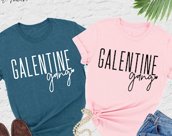 Galentine Gang Shirt, Friends Valentines Day Shirt, Galentines Day Shirt, Galentines Party, Anti Valentines Day Shirt, Valentines Day Gift