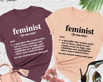 Feminist Definition Shirt, Feminist Shirt, Feminism Shirt, Girl Power Shirt, Female Gift, Strong Woman Shirt, Women Empowerment,Gift For Her
